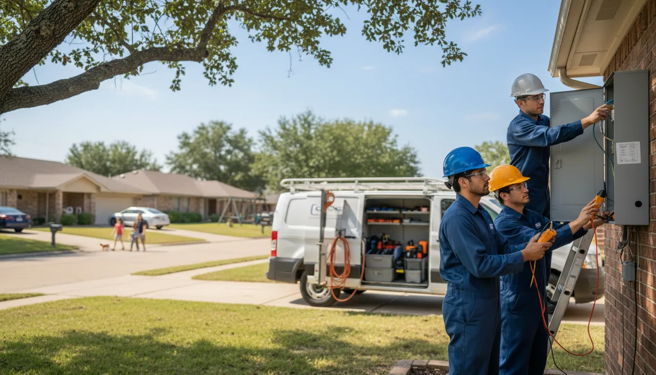 Certified electrician providing emergency electrical services in Robinson, KS